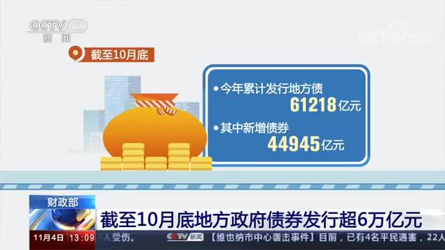 央行：11月债券市场共发行各类债券72045.5亿元|界面新闻 · 快讯